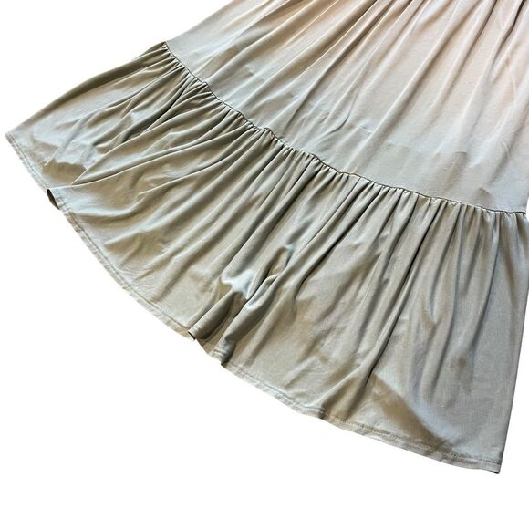 Pol Ombré Gray Tiered Dress Sundress - Picture 3 of 8